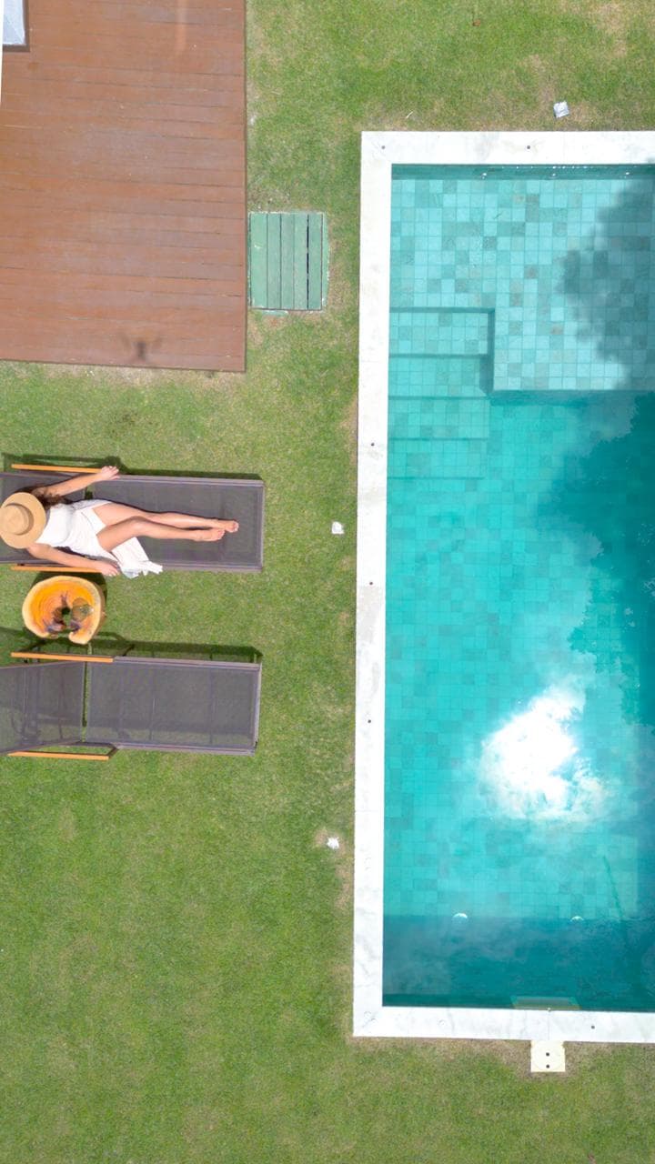 Área externa da Casa Brisa do Arraial, casa de temporada em Arraial d'Ajuda